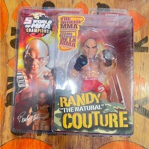 ROUND 5 WORLD OF MMA CHAMPIONS RANDY “The Natural” COUTURE Action Figure New In